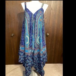 Ethnic Style Harem Jumpsuit / Romper